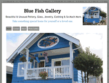 Tablet Screenshot of bluefishgallery.info